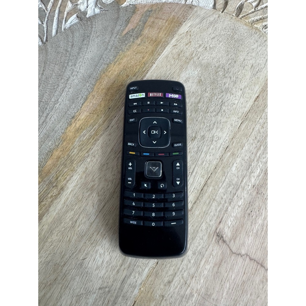 Vizio XRT112 Smart TV Remote Control Netflix Amazon MGO‎ Buttons Black OEM